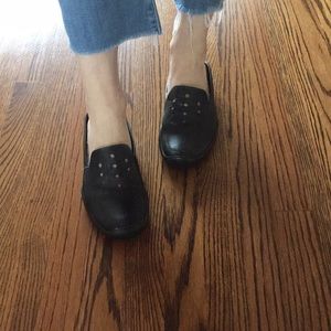 Prada leather slippers, super comfy